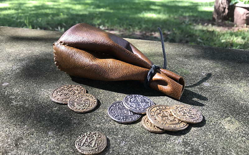 Leather Coin Bag